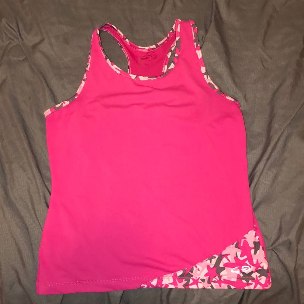 Racer back workout top